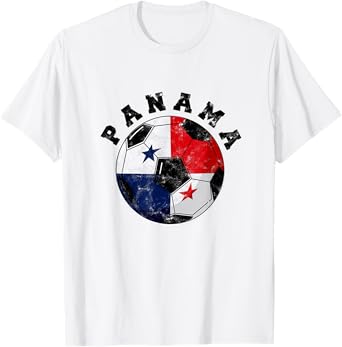 Panama soccer ball - Traveling Panama Central America T-Shirt