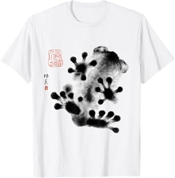 Grumpy Frog Japanese Art Graphic Tees Aesthetic Streetwear T-Shirt