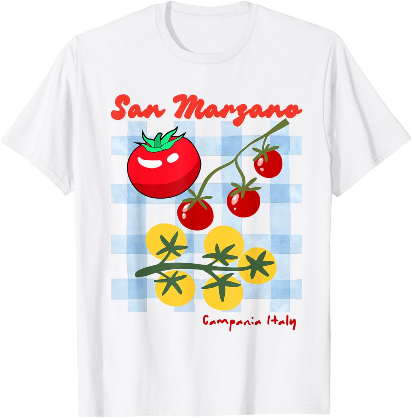 San Marzano Campania Italy Italian Tomato girl summer T-Shirt