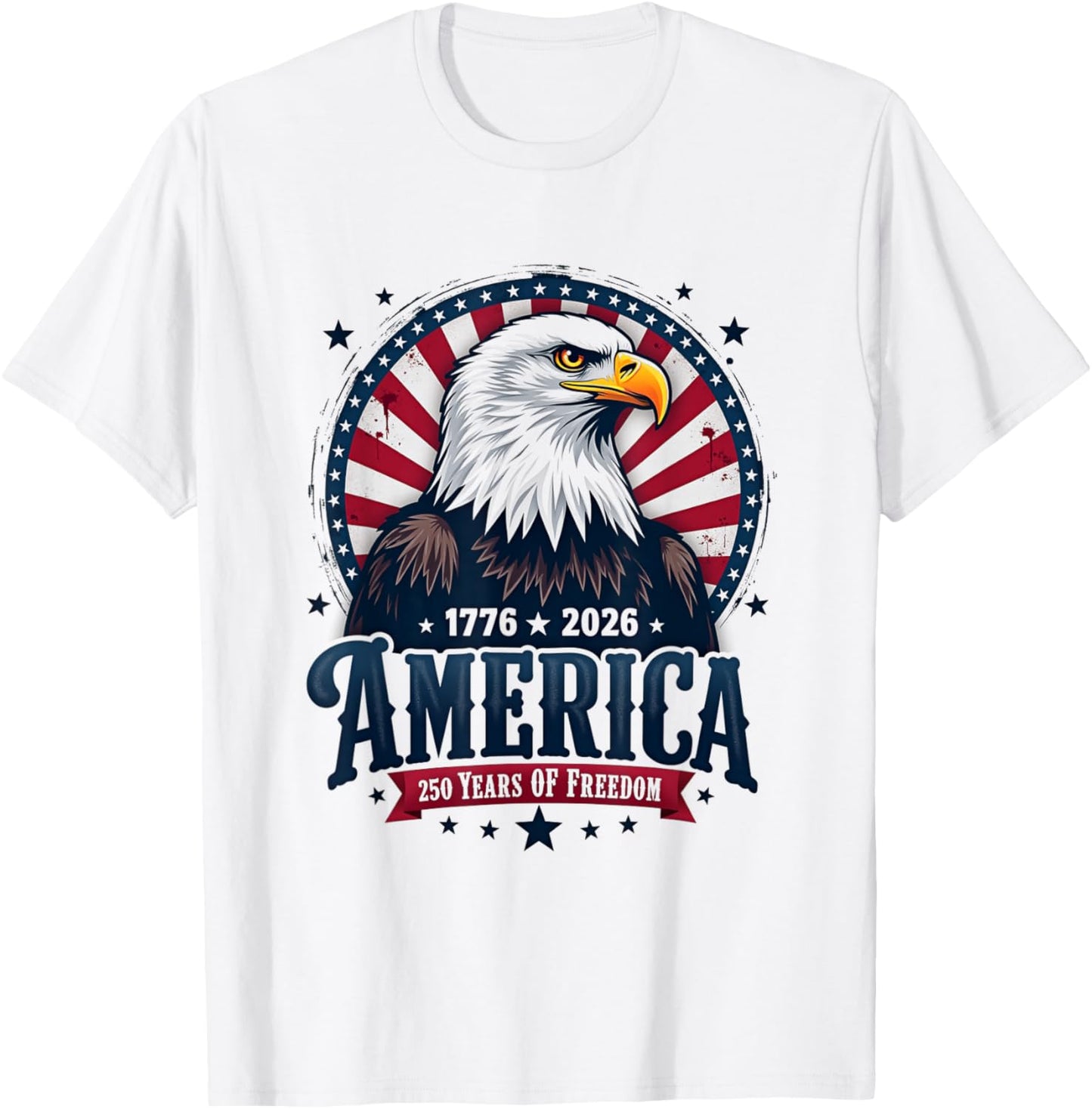 America 250th Anniversary Us Flag 250 Years 4th Of July T-shirt