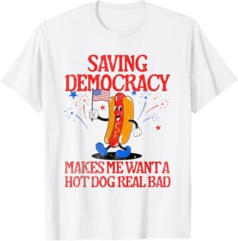 Liberal Fourth Of July Wiener T-Shirt