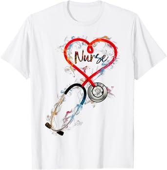 Watercol Nurse Life Nursing Nurse Week 2025 T-Shirt