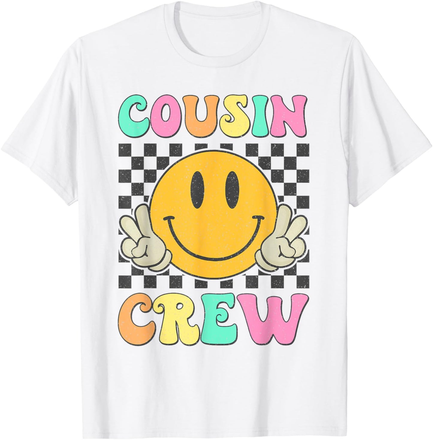Cousin Crew Summer Vacation Beach Family Matching Kids Girls T-Shirt