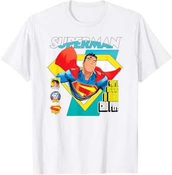 Superman (2025) Superman Krypto & S-Shield Logo T-Shirt