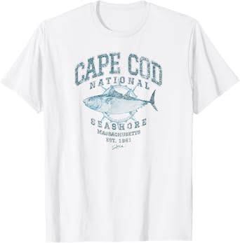 JCombs: Cape Cod National Seashore, MA, Bluefin Tuna T-Shirt