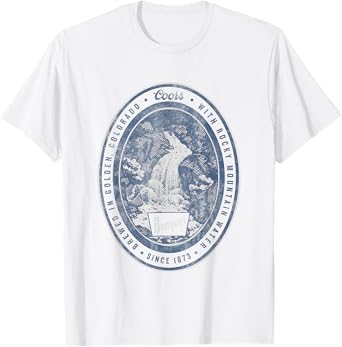 Coors Banquet Rocky Mountain Cold Vintage Label T-Shirt