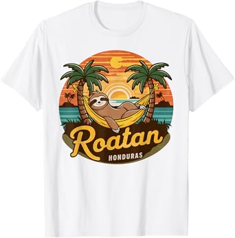 Roatan Sloth, Roatan Honduras Sloth, Roatan T-Shirt