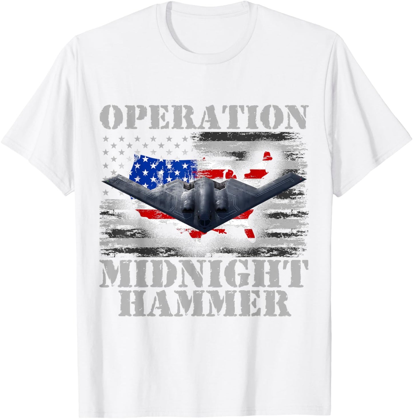 B-2 Stealth Jet Shirt Operation Midnight Hammer T-Shirt