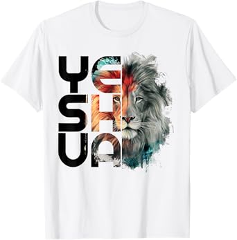 Lion And Yeshua Christian T-Shirt