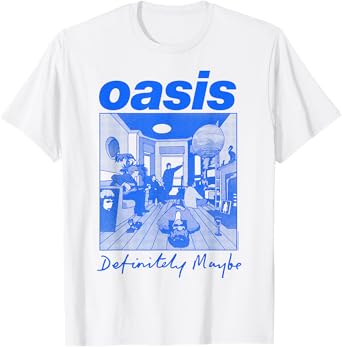 Oasis โ Definitely Maybe Illustration T-Shirt