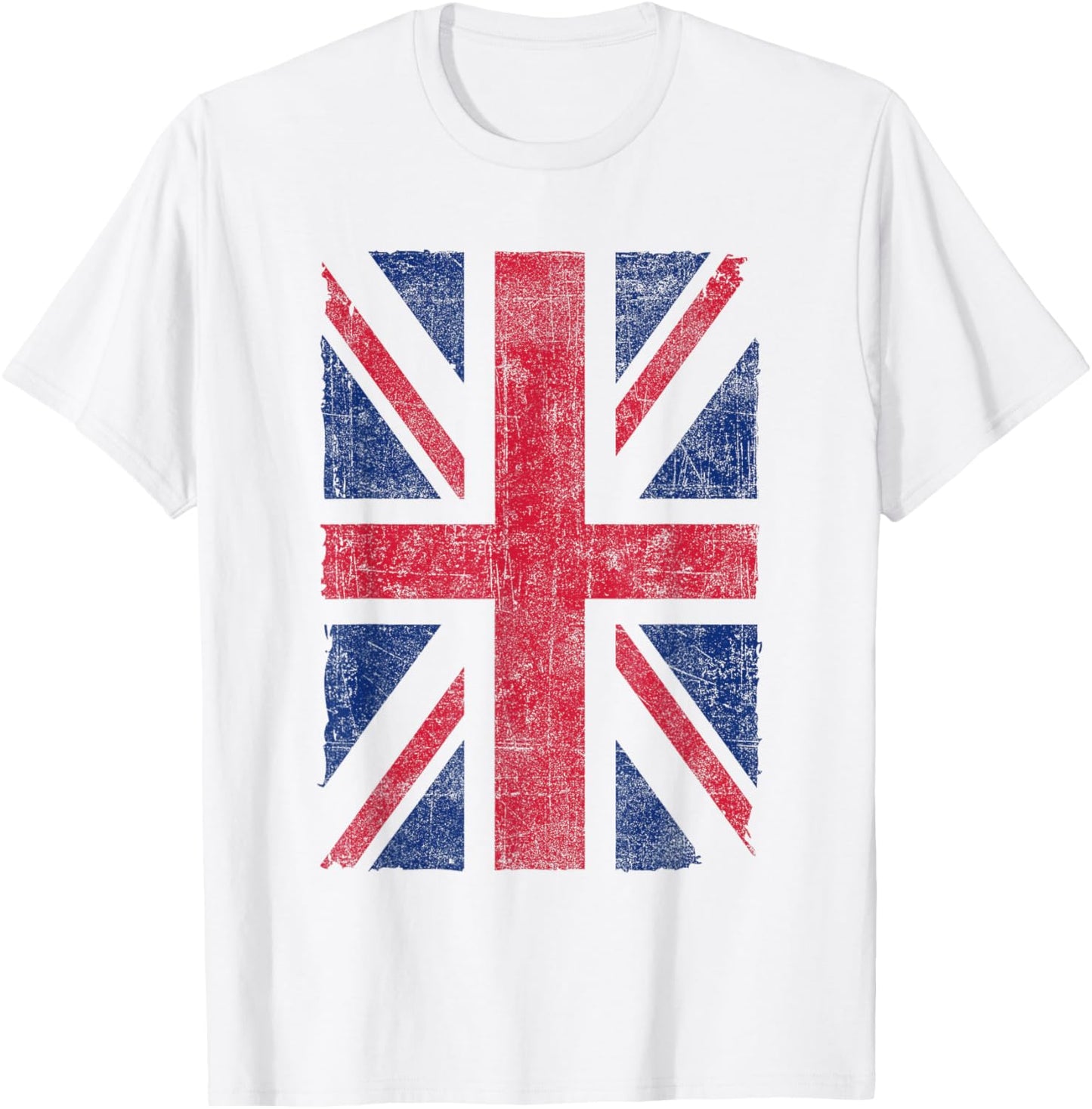 Retro Union Jack Vintage British Flag Great Britain Souvenir T-Shirt