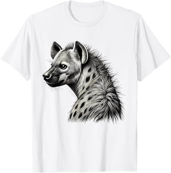 Spotted Hyena Wildlife Design for Hyena Fans T-Shirt