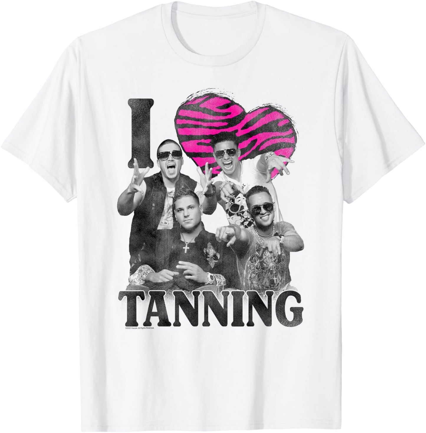 Jersey Shore I Heart Tanning Reality TV Show T-Shirt