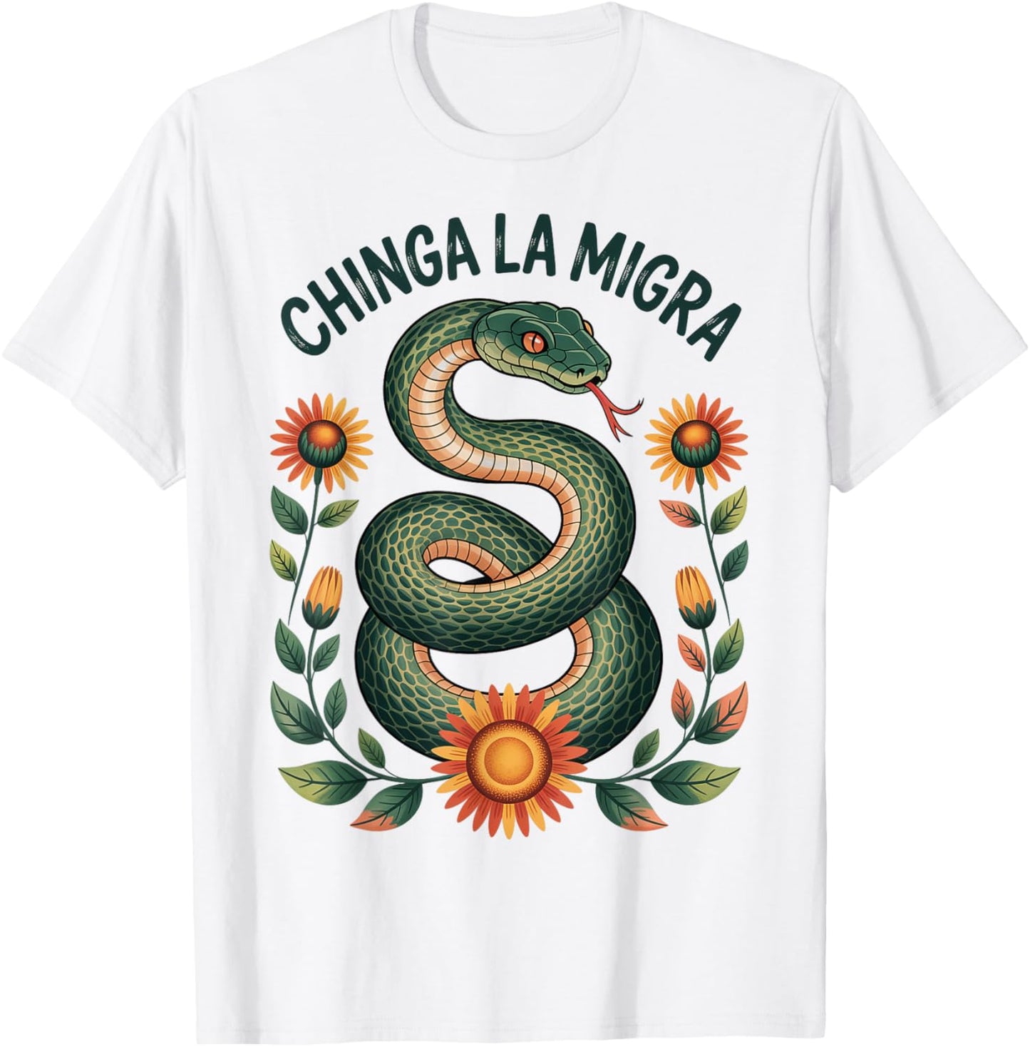 Chinga La Migra Pro Immigration Fascism Human Rights T-Shirt