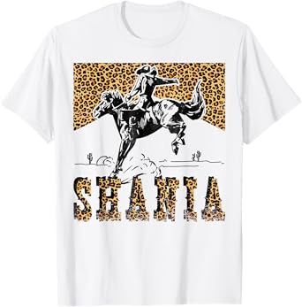 Vintage Shania Name Personalized for Men Women Kids T-Shirt