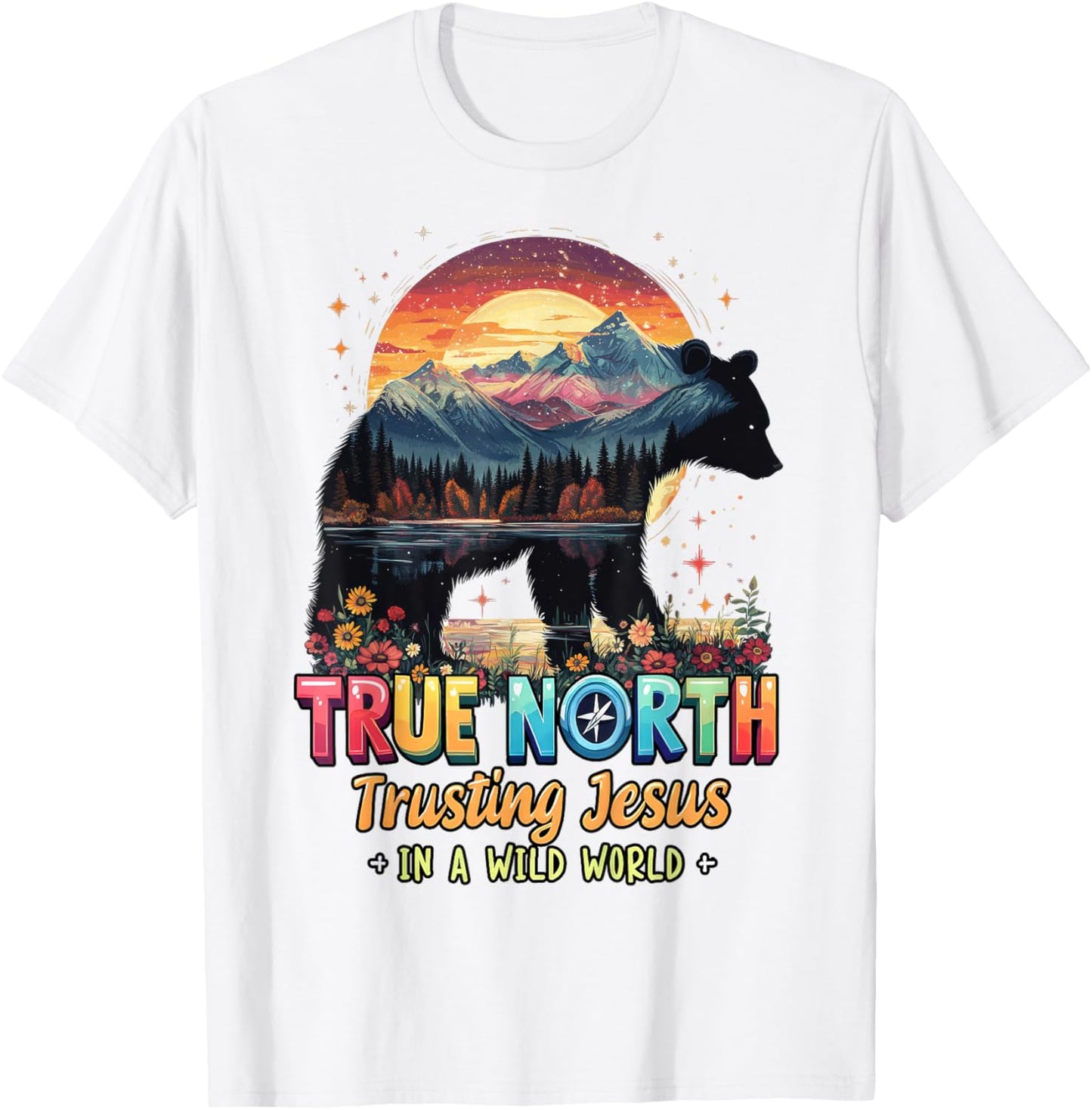 True North Trusting Jesus In A Wild World VBS 2025 T-Shirt