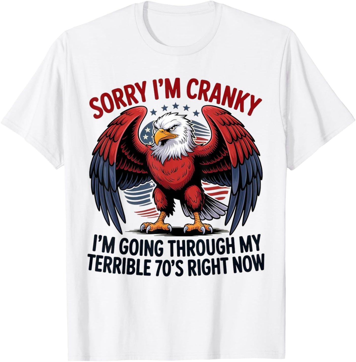 Sorry I Am Cranky I'm Going Through My Terrible 70's Right T-Shirt