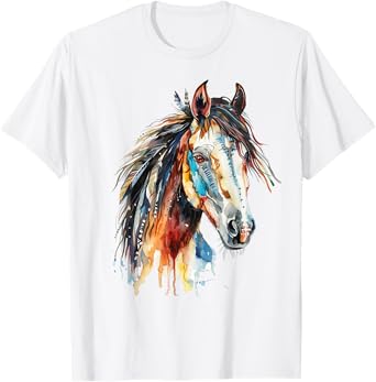 Native American Wild Horse T-Shirt