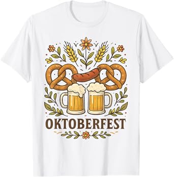 Oktoberfest German Beer Festival Vintage German Men Women T-Shirt