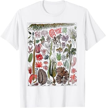 Sea Plant Shirt Algae Seaweed Botanical Ocean Marine Life T-Shirt