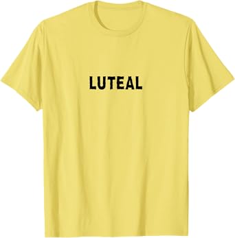 Womens Luteal Phase Matching Halloween Costume Outfit T-Shirt