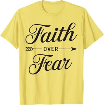 Youth Faith Over Fear Christian Teen Girl Godsister Toddler T-Shirt