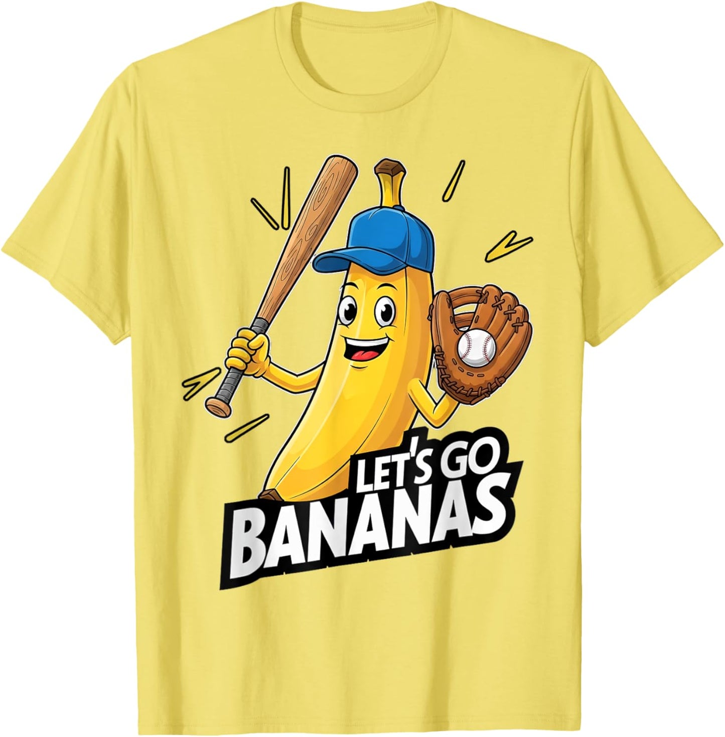 Funny Boys Banana T-Shirts Gifts Merch Shirt Lets Go Bananas T-Shirt