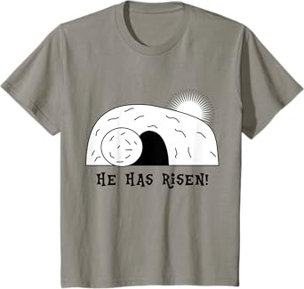 He Has Risen Jesus Christ Easter T-shirt Boys Girls Child T-Shirt