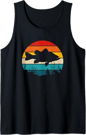 Bass Fishing Tank Top