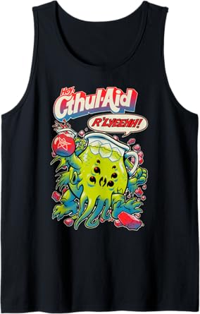 Hey Cool Cthulhu Aid R'LYEEHH! Cthulhu Water Tank Top