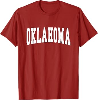 OKLAHOMA - Throwback Design - Classic T-Shirt