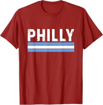 Philly Retro Vintage Philadelphia Pennsylvania Tourism Gift T-Shirt