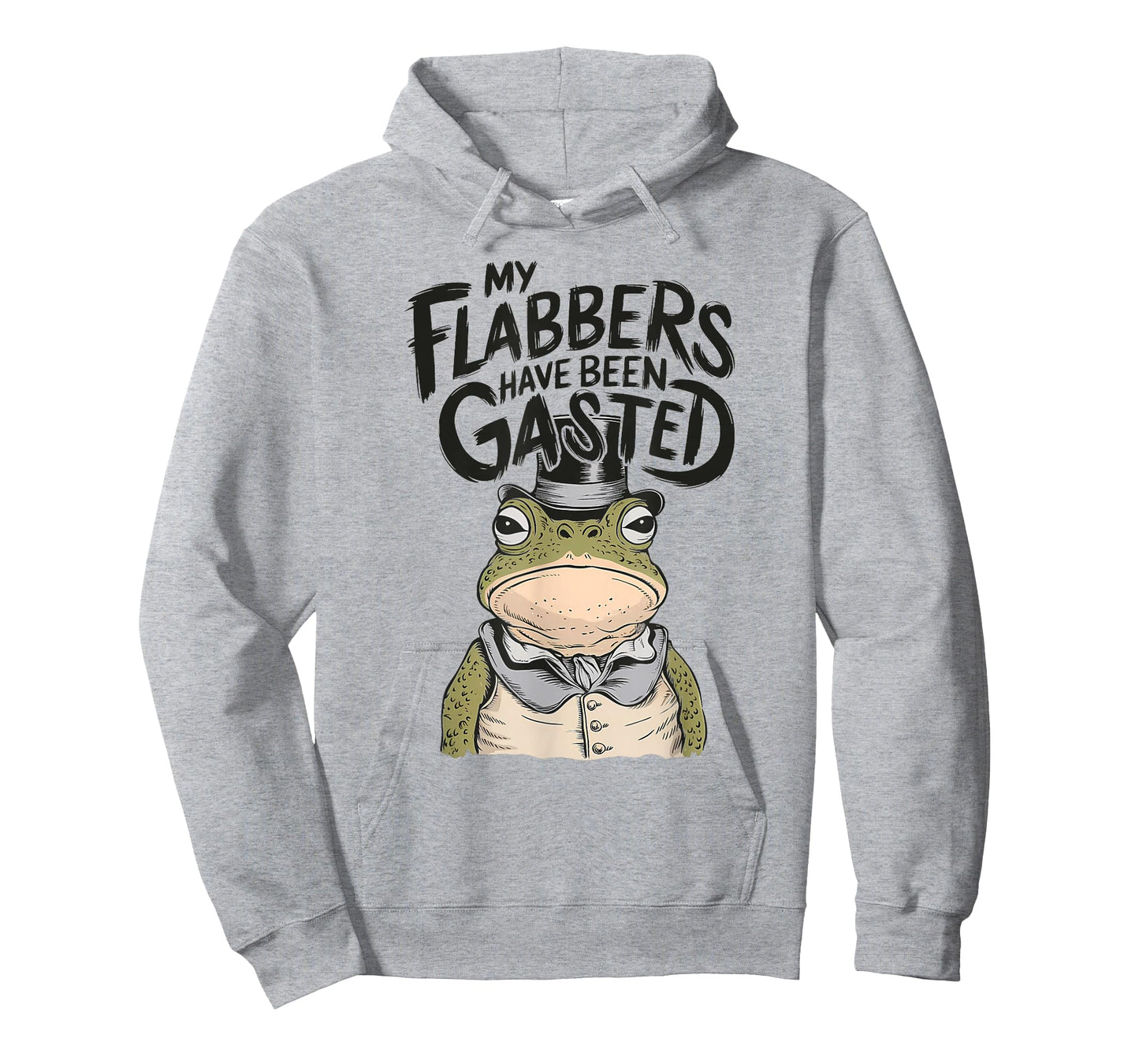 My Flabbers Have Been Gasted Funny Toad Frog T-Shirt