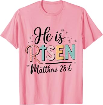 He is Risen Christian Teen Girl God is Good Daughter Toddler T-Shirt