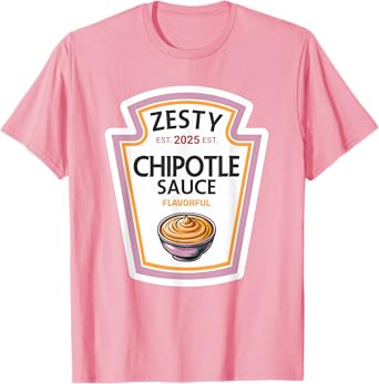 funny halloween shirt 2025 Gift Zesty Chipotle Sauce DIY T-Shirt
