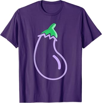 Eggplant costume Vegetable Vegan Adult Women Men Kids T-Shirt