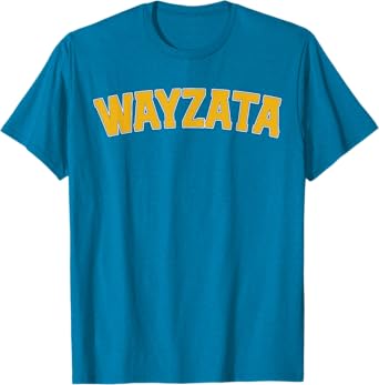 Wayzata Minnesota Blue and Yellow T-Shirt