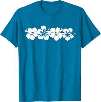 Hawaii Souvenir Hibiscus Flower Hawaiian Girls Boys Graphic T-Shirt