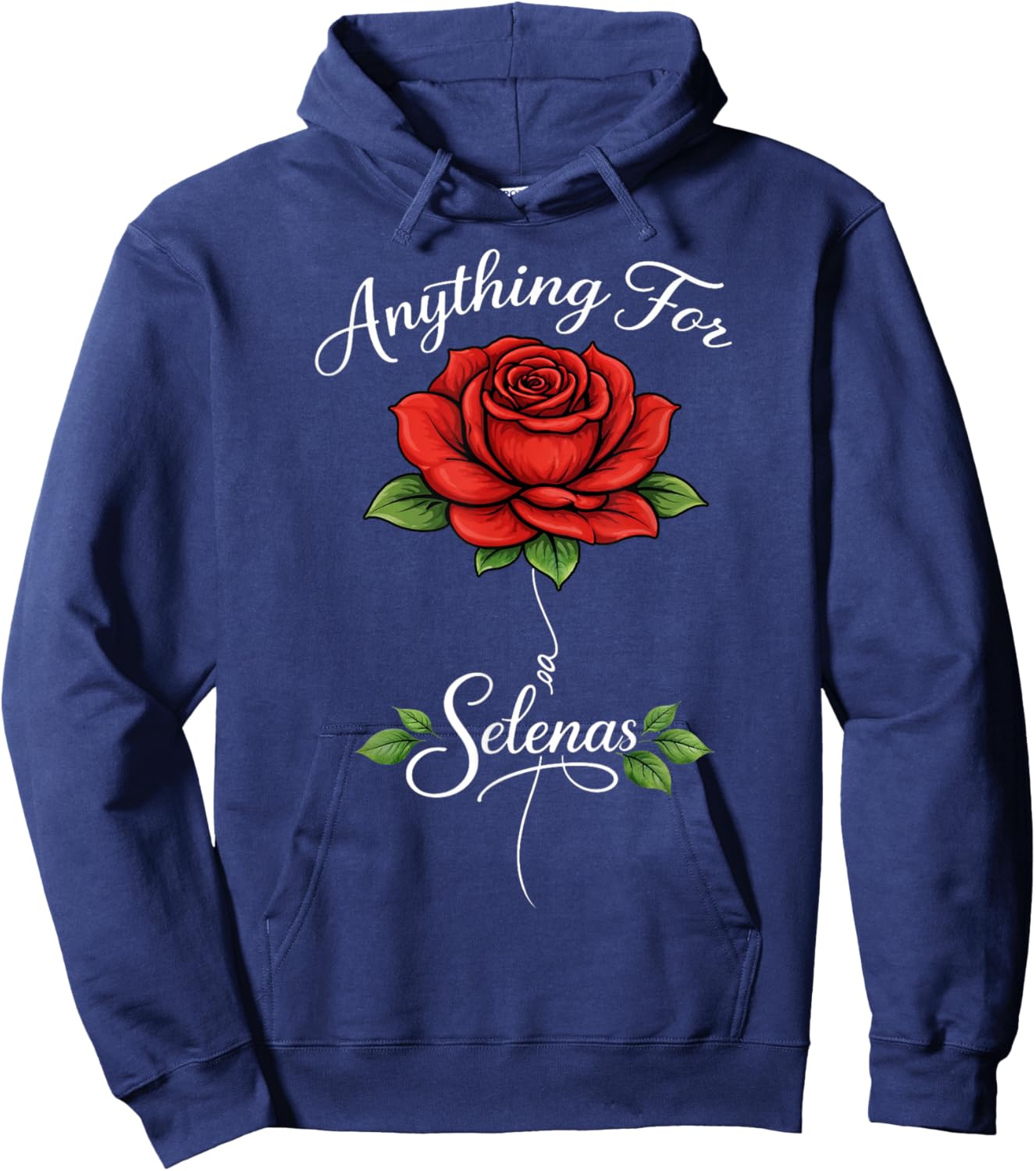 Vintage Anything for Selena Rose Gift Men Women Kids T-Shirt - Hoodie | Navy