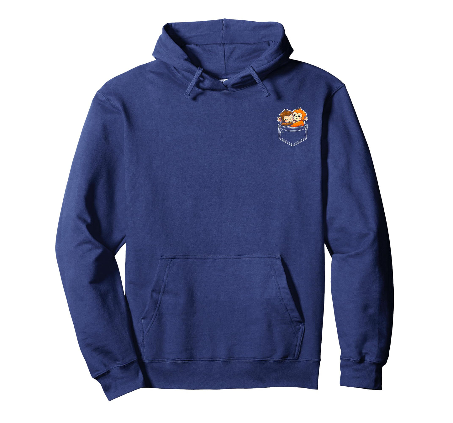 Baby Monkey Punch and Ora-Mama T-Shirt - Hoodie | Navy