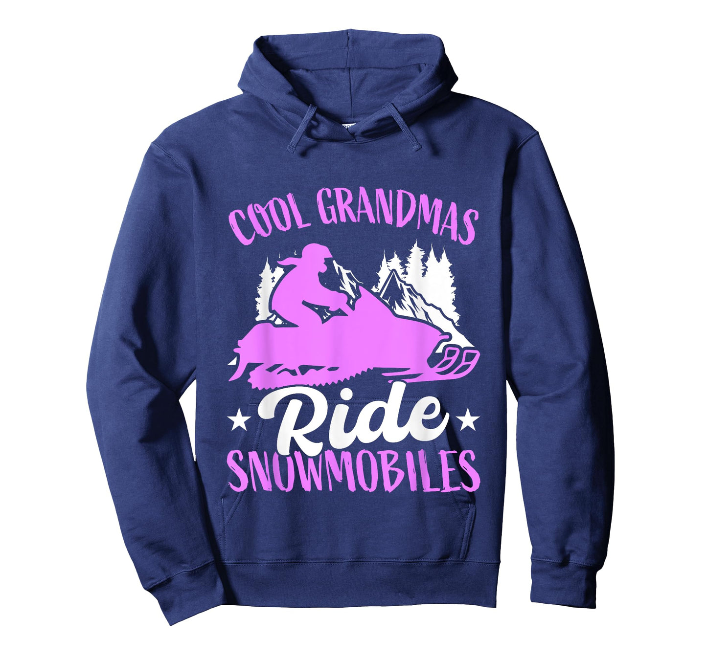 Cool Grandmas Ride Snowmobiles Snowmobiling Snowmobile Rider T-Shirt