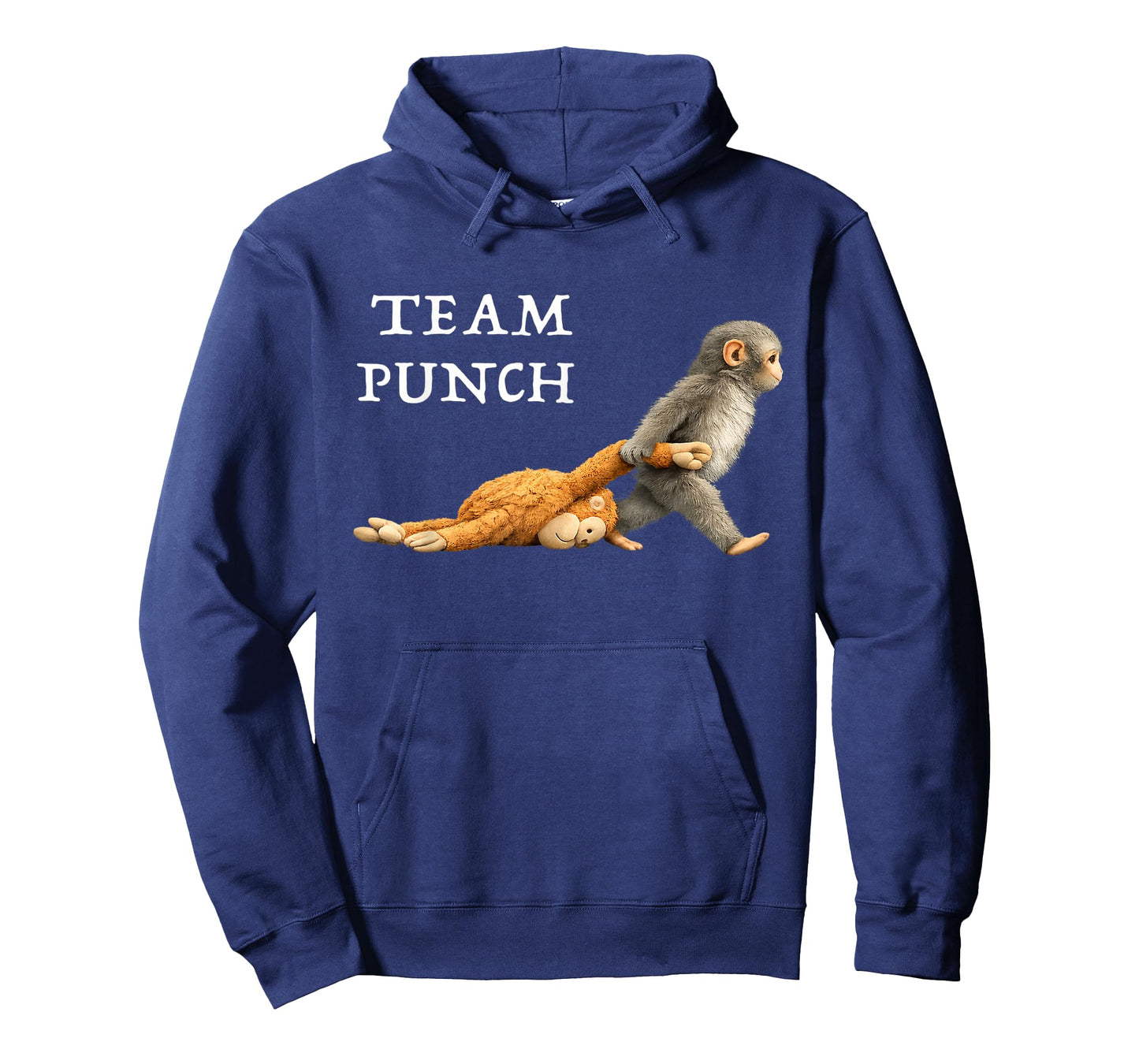 Baby Monkey Punch Team Punch T-Shirt - Hoodie | Navy