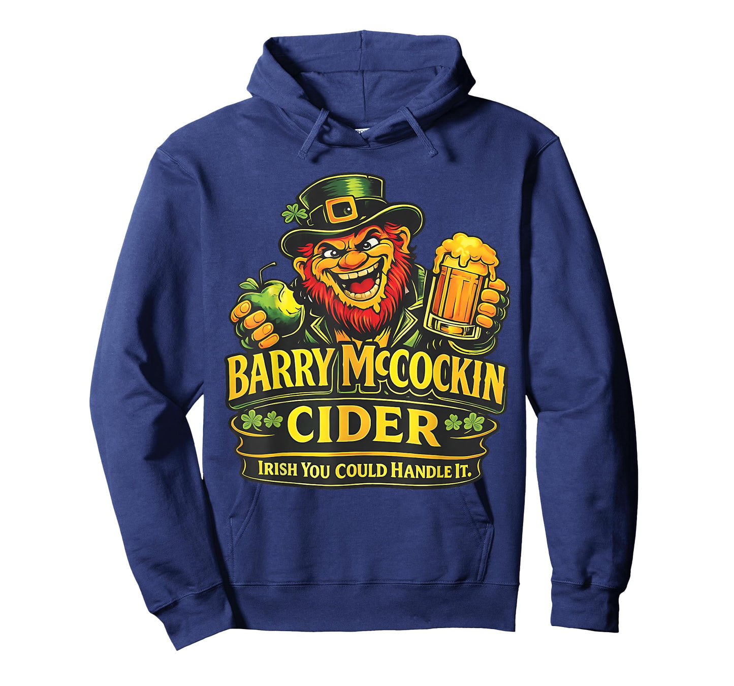 Barry McCockiner McConconner Irish Pub Funny Saint Patrick’s T-Shirt - Hoodie | Navy