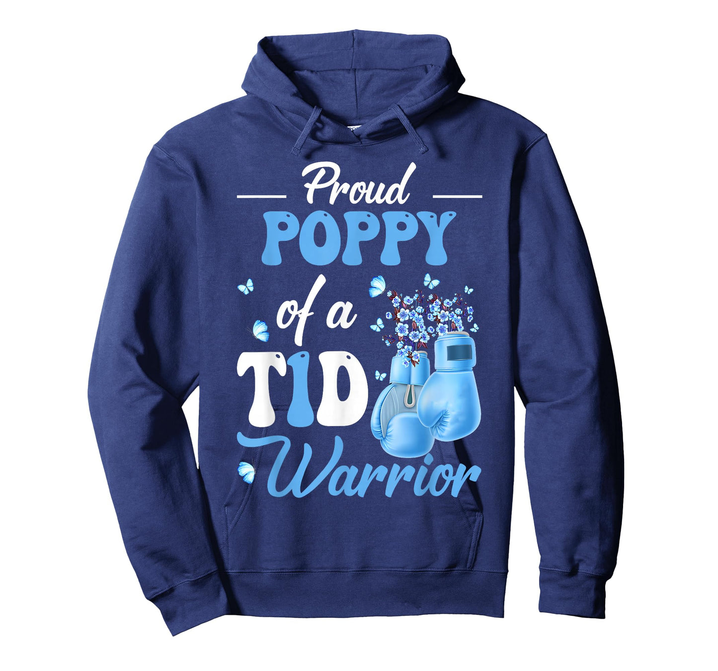 Type 1 Diabetes Awareness Proud Poppy Of A T1D Warrior T-Shirt