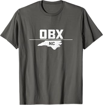 Outer Banks OBX NC Coast Tshirt Tee T-Shirt