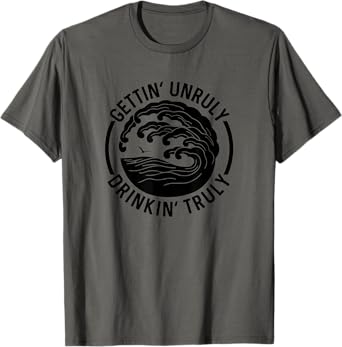 Gettin' Unruly Drinkin' Hard Seltzer Claw Summer Alcohol T-Shirt