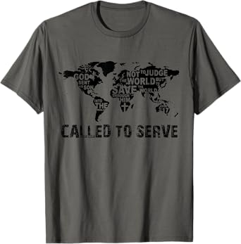 Called To Serve Gospel Christian Missions Nations Faith LDS T-Shirt