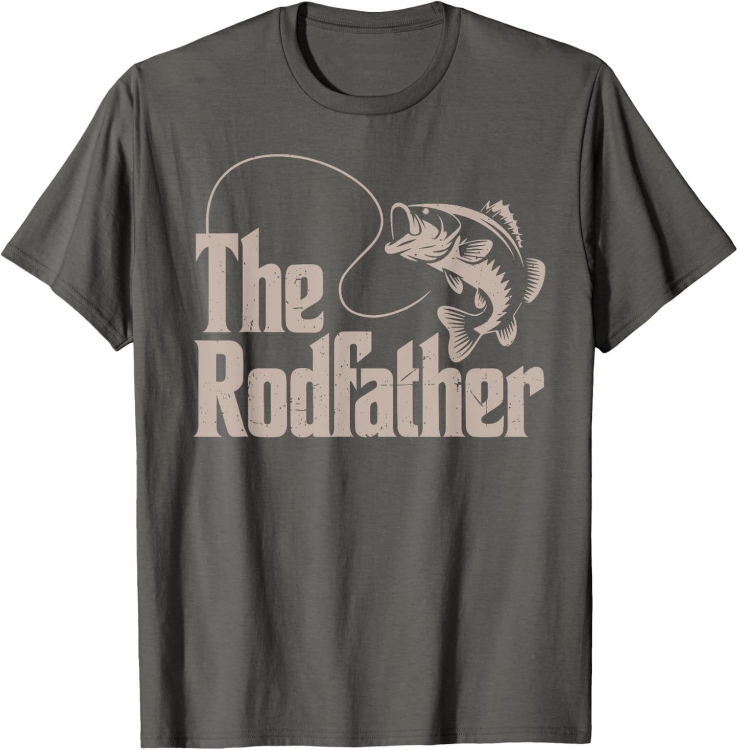 The Rodfather Dad Fishing Father Day Gift from Daughter Wife T-Shirt