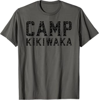 Camp Kikiwaka Summer Camp Reunion Camping Trip T-Shirt for Men Women