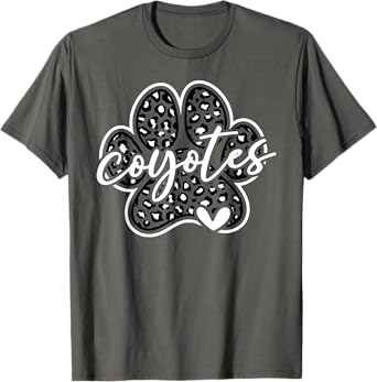 Vintage Coyotes Team Pride School Spirit Back To School T-Shirt